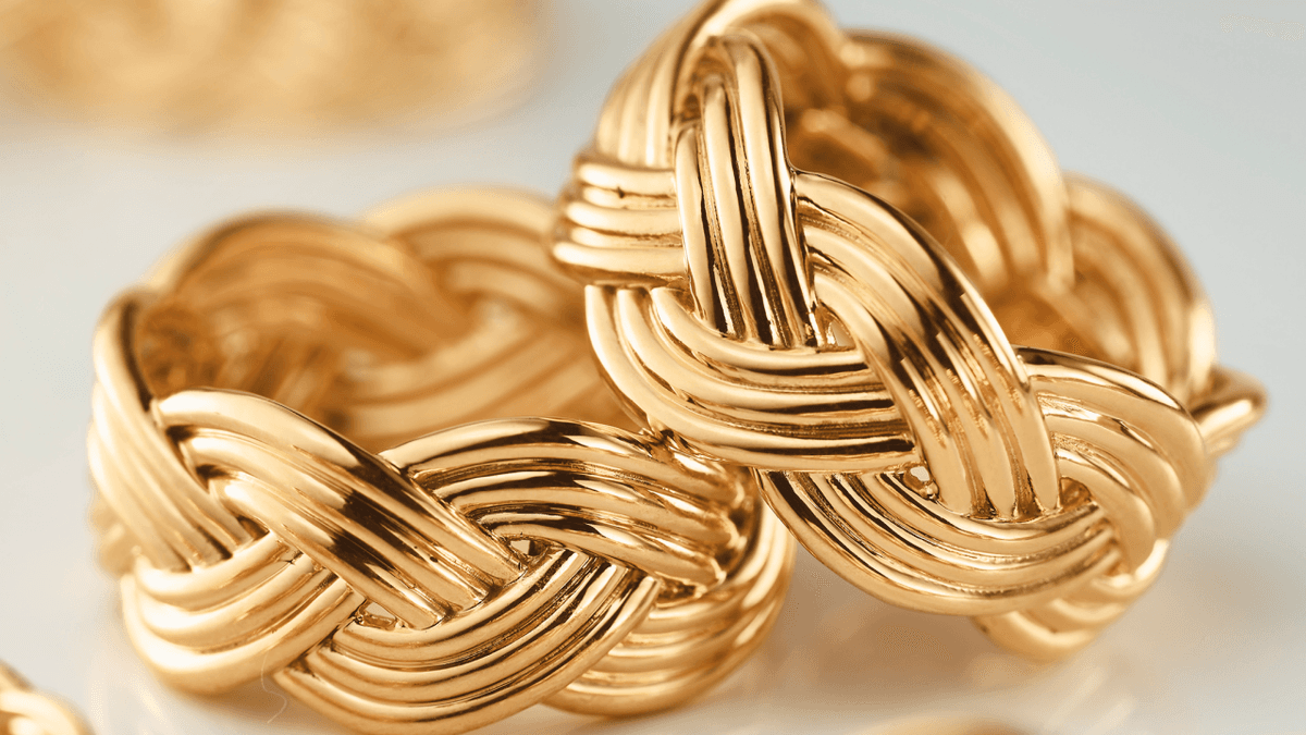 The Braided collection | Rings in 18k gold | Ole Lynggaard