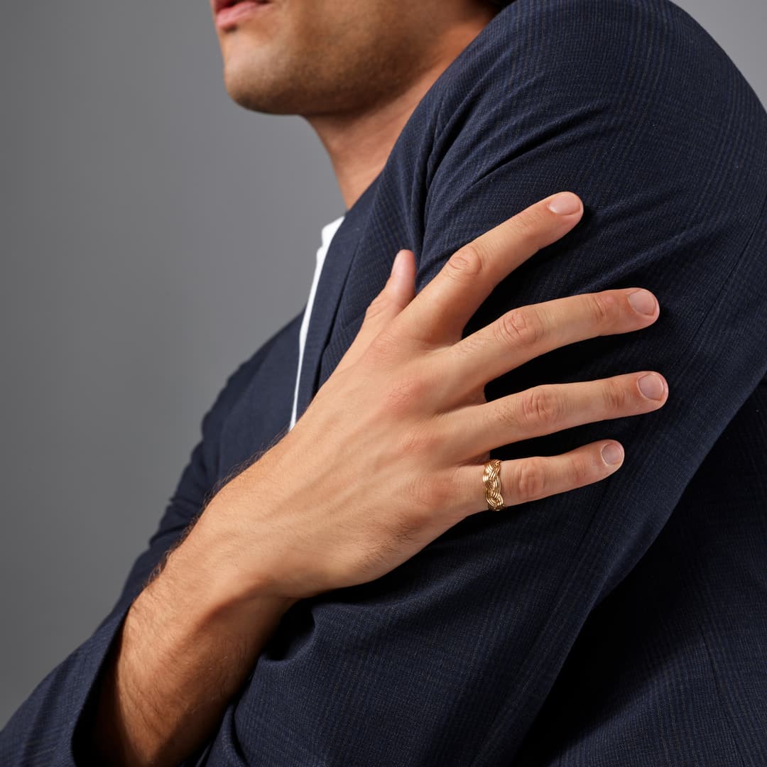 Braided ring small | Ole Lynggaard